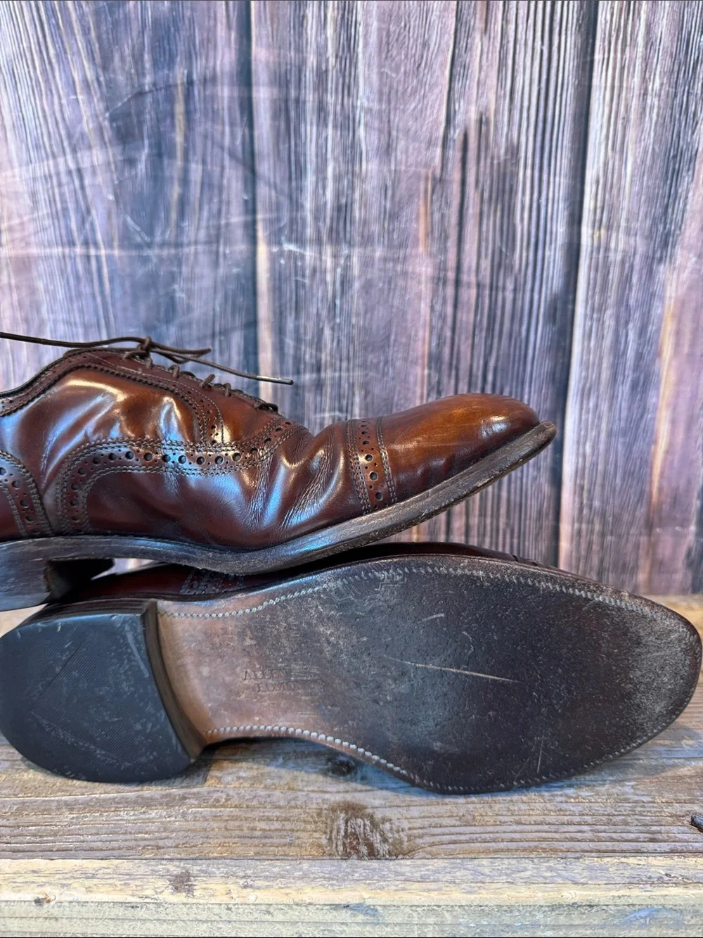 Strand Shell Cordovan Cap-toe Oxford Dress Shoe
